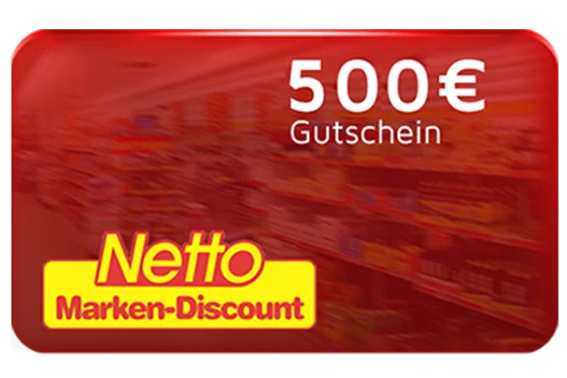 Netto Gutschein 500€